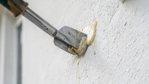 Jak usunąć klej z elewacji