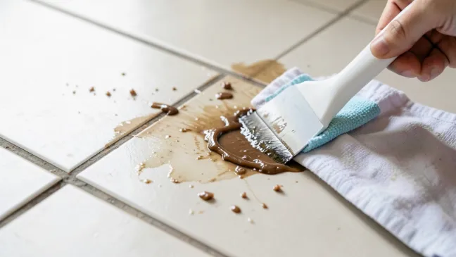 Jak usunąć klej z paneli winylowych