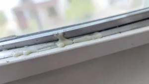 Jak usunąć klej z ramy okna po moskitierze