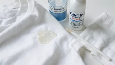 Jak usunąć klej z ubrania po naklejce