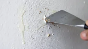 Jak usunąć klej ze ściany po korku