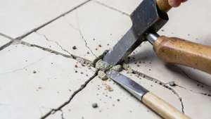 Jak usunąć stare fugi z płytek