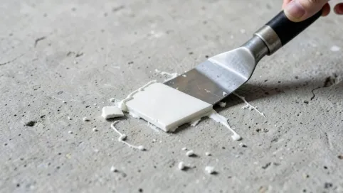 Jak usunąć stary klej po płytkach