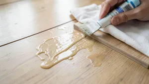 Jak usunąć wosk z paneli podłogowych