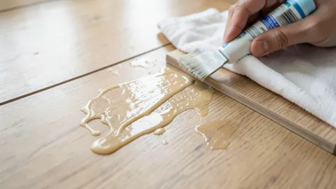 Jak usunąć wosk z paneli podłogowych
