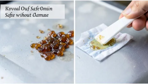 Jak usunąć zaschniętą żywicę z samochodu