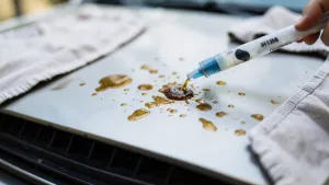 Jak usunąć żywicę z samochodu