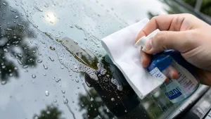 Jak usunąć żywicę z szyby auta