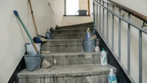 Jak wygląda sprzątanie klatek schodowych