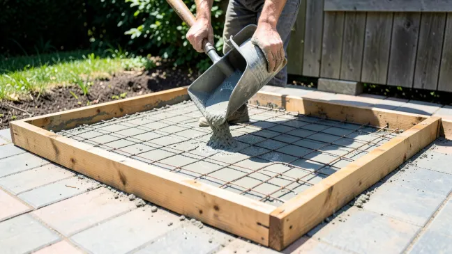 Jak wylać posadzkę na tarasie
