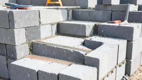 Jak wymurować schody z bloczków betonowych