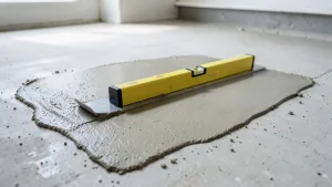 jak wypoziomować podłogę pod panele