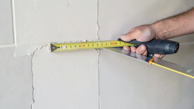 Jak wyrównać krzywe ściany pod płytki