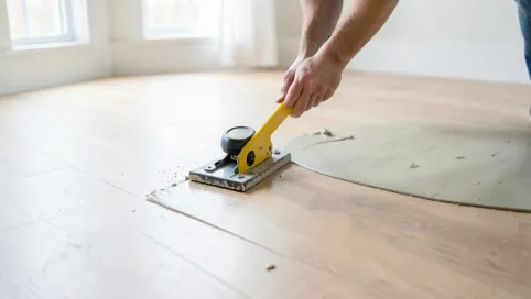 jak wyrównać podłogę pod panele