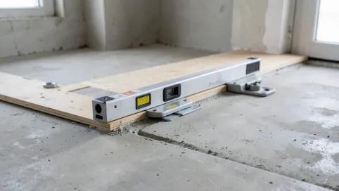 Jak wyrównać podłogę pod panele bez wylewki