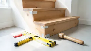 Jak wyrównać wysokość stopni schodów