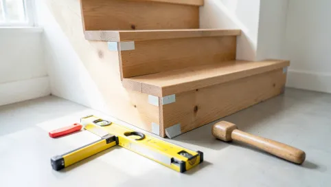 Jak wyrównać wysokość stopni schodów