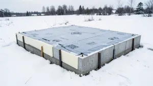 Jak zabezpieczyć płytę fundamentową na zimę