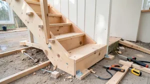 Jak zamontować schody drewniane