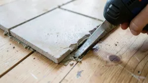 Jak zdjąć płytki z podłogi bez uszkodzenia