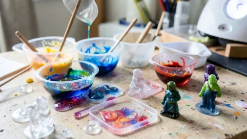 Jak zrobić figurki z żywicy