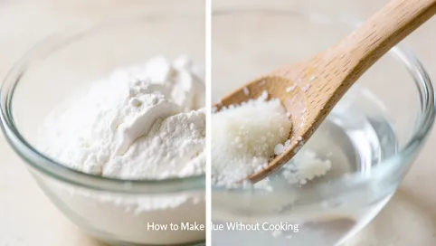 Jak zrobić klej bez gotowania