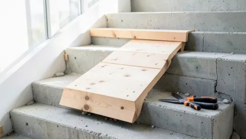 Jak zrobić podjazd na schody