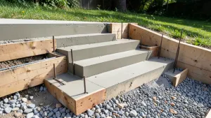 Jak zrobić schody betonowe na taras