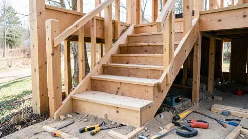 Jak zrobić schody do domu