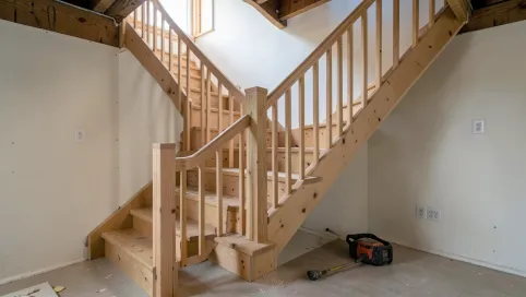Jak zrobić schody drewniane do piwnicy