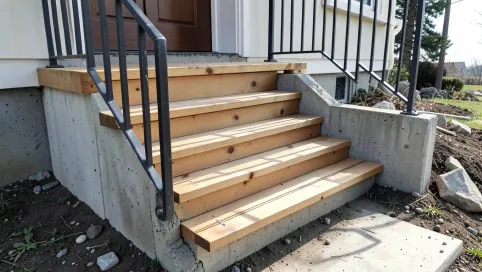 Jak zrobić schody wejściowe