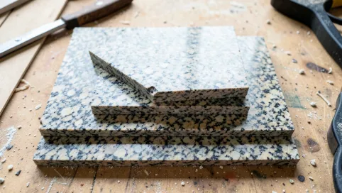 Jak zrobić schody z blatu kuchennego