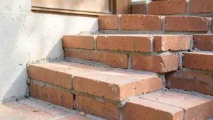 Jak zrobić schody z cegły