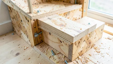 Jak zrobić schody z płyty OSB