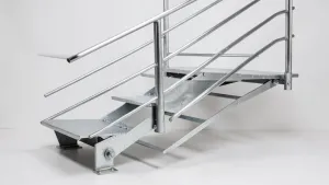Jak zrobić schody zabiegowe metalowe
