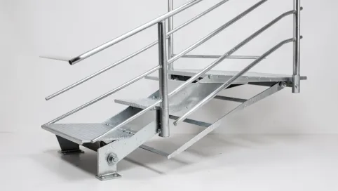 Jak zrobić schody zabiegowe metalowe