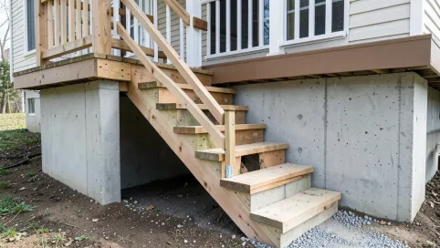 Jak zrobić schody zewnętrzne na PIĘTRO