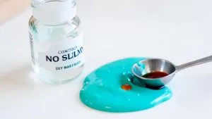 Jak zrobić slime z płynu do soczewek bez kleju