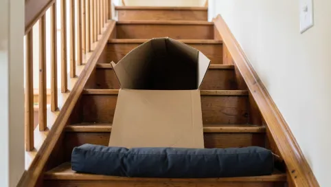 Jak zrobic zjeżdżalnia na schodach