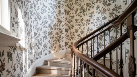 Jaka tapeta na klatkę schodową