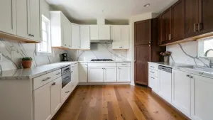 Jaki kolor kuchni do drewnianej podłogi