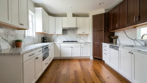 Jaki kolor kuchni do drewnianej podłogi