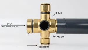 jaki przekrój rury do rozdzielacza ogrzewania podłogowego