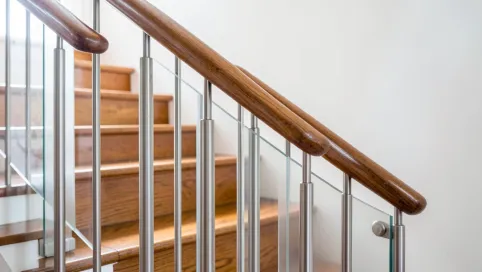 Jakie barierki na schody w domu