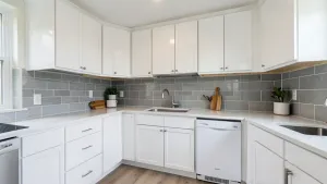 Jakie płytki do białych mebli kuchennych