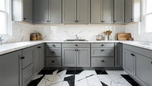 Jakie Płytki Do Szarych Mebli Kuchennych
