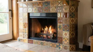 Kafelki na kominek