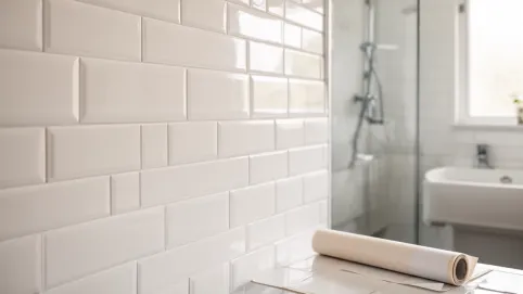 kafelki samoprzylepne do łazienki