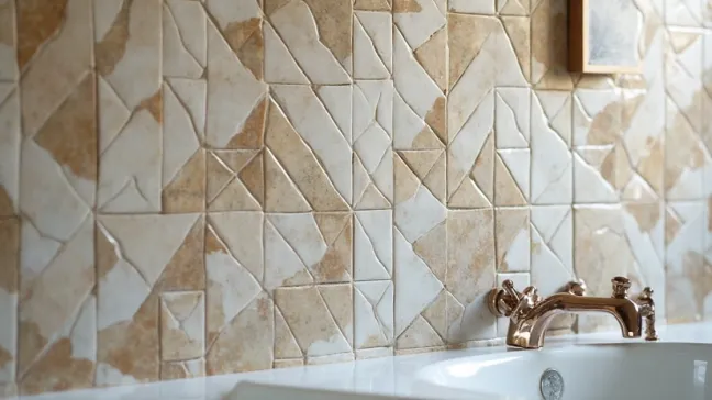 kafelki w geometryczne wzory