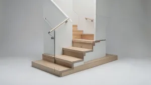 Kalkulator schodów ze spocznikiem